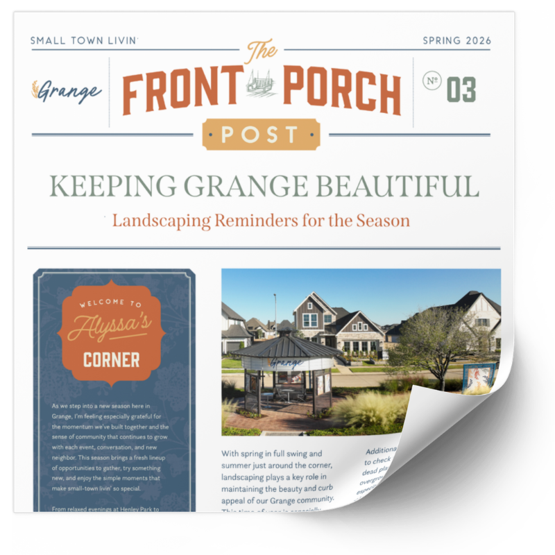 Front Porch Post Grange Community Newsletter Volume 4 Summer 2026