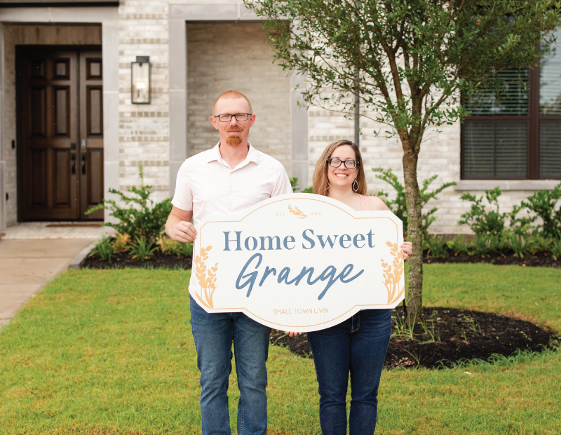 Meet the Moores — Grange’s First Residents!